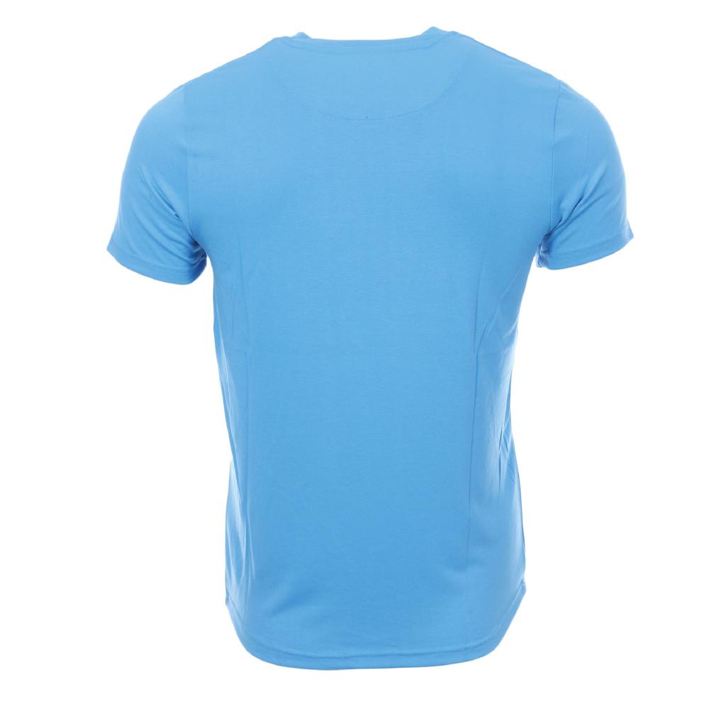 T-shirt bleu clair homme Hungaria Basic vue 2