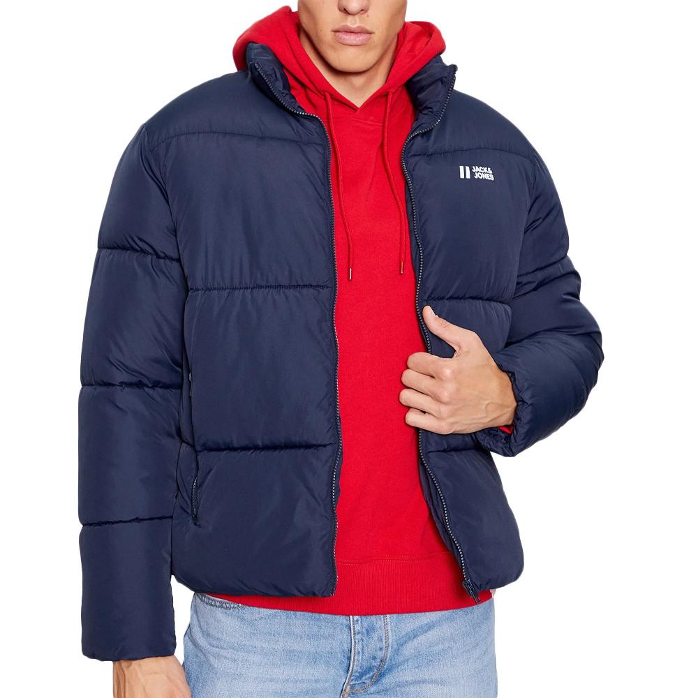 Doudoune Marine Homme Jack & Jones Max Puffer pas cher