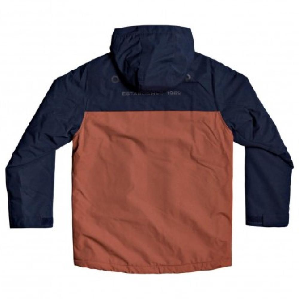 Parka Marine/Marron Garçon Quiksilver Waiting Period vue 2