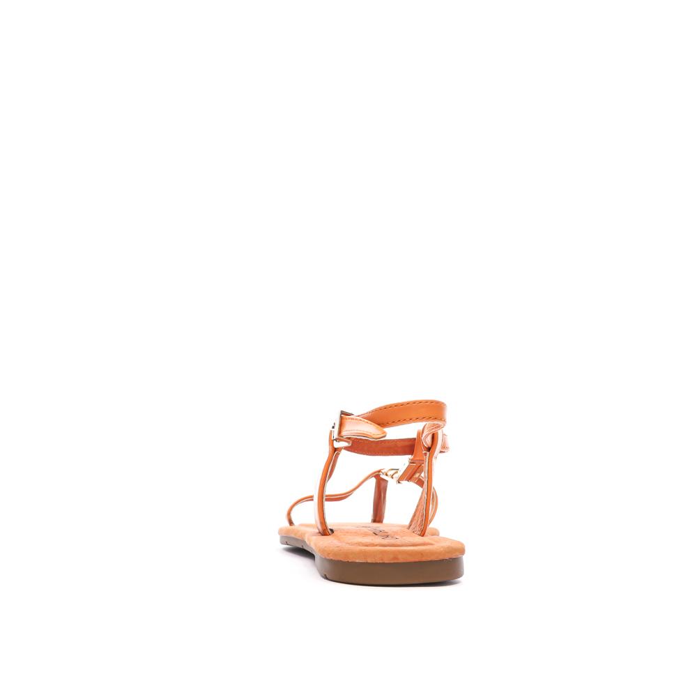 Sandales Orange Femme Chattawak RAMA vue 3