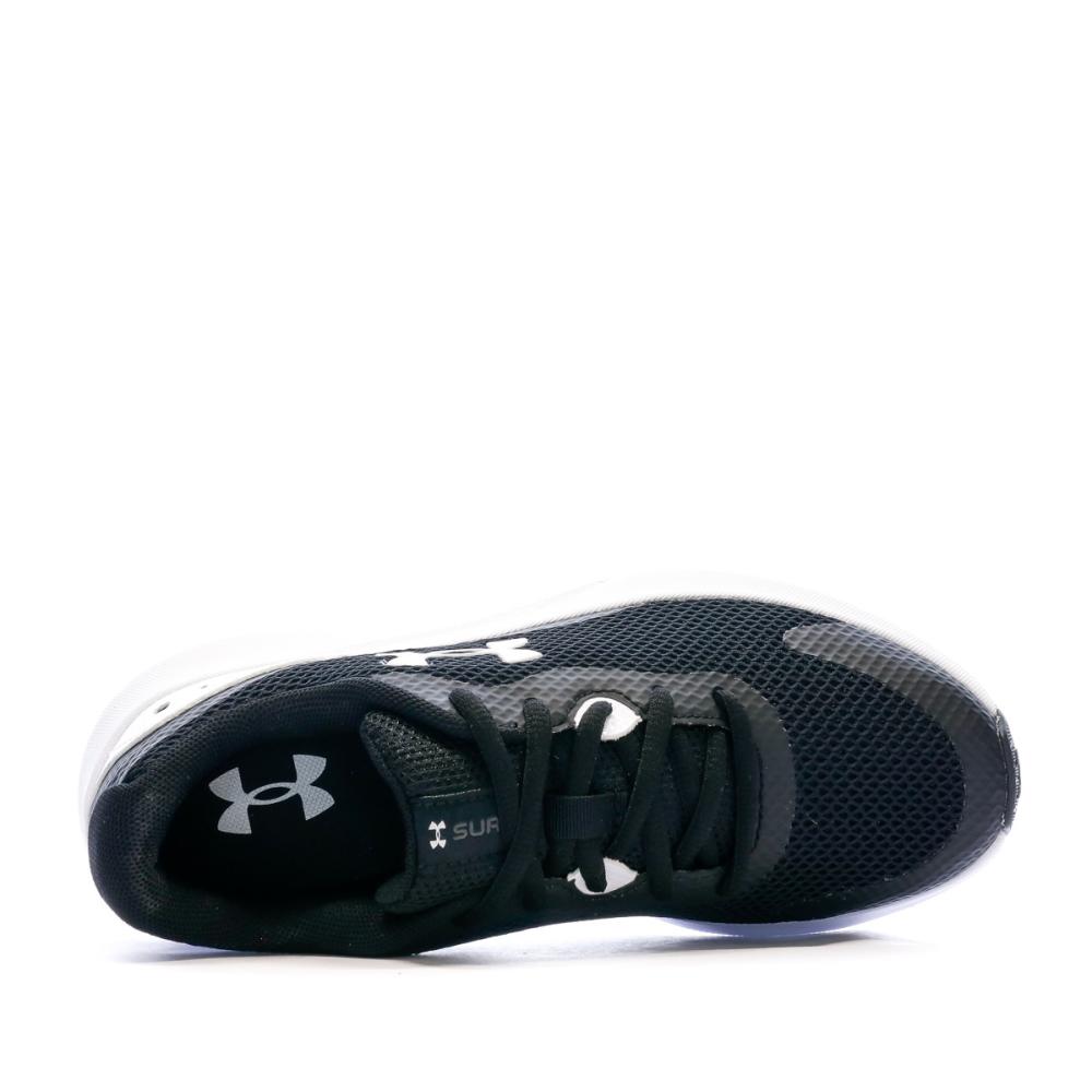 Chaussures de Sport Noir Garçon Under Armour Surge 3 vue 4