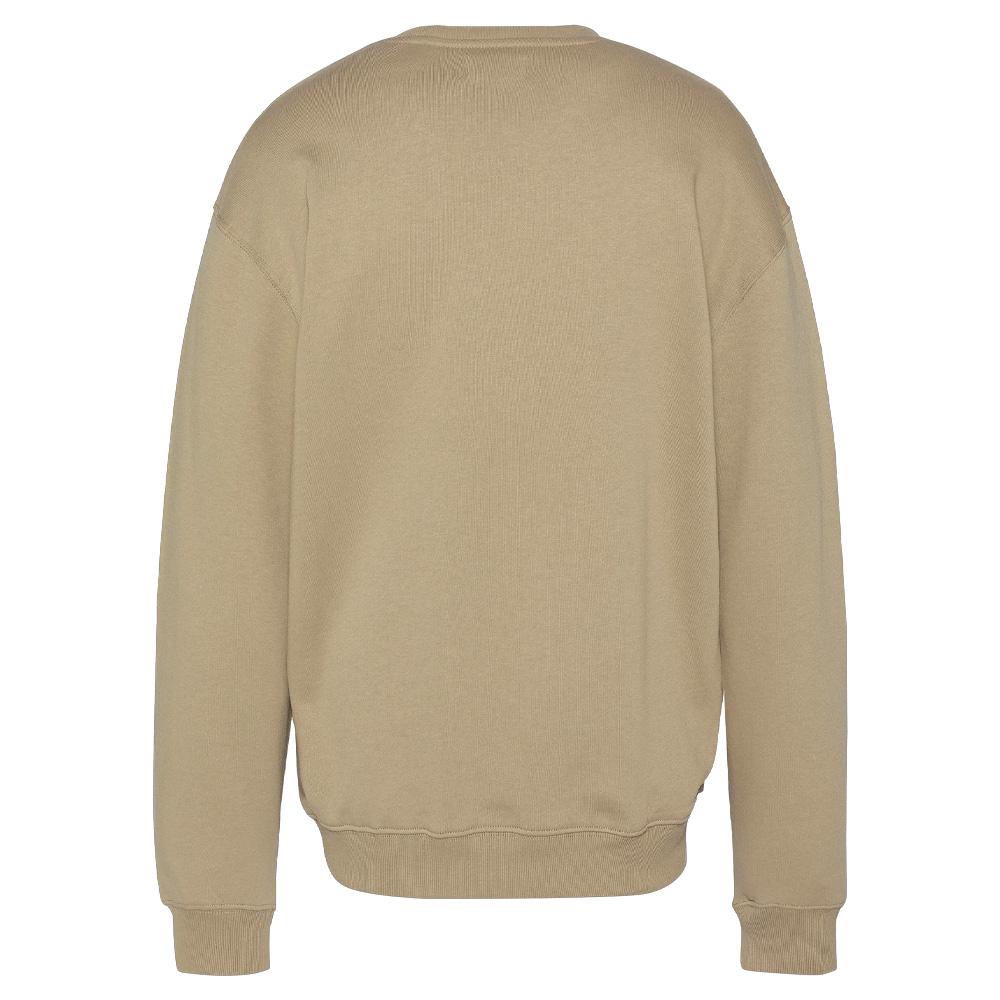 Sweat Beige Homme Schott Stanley vue 2