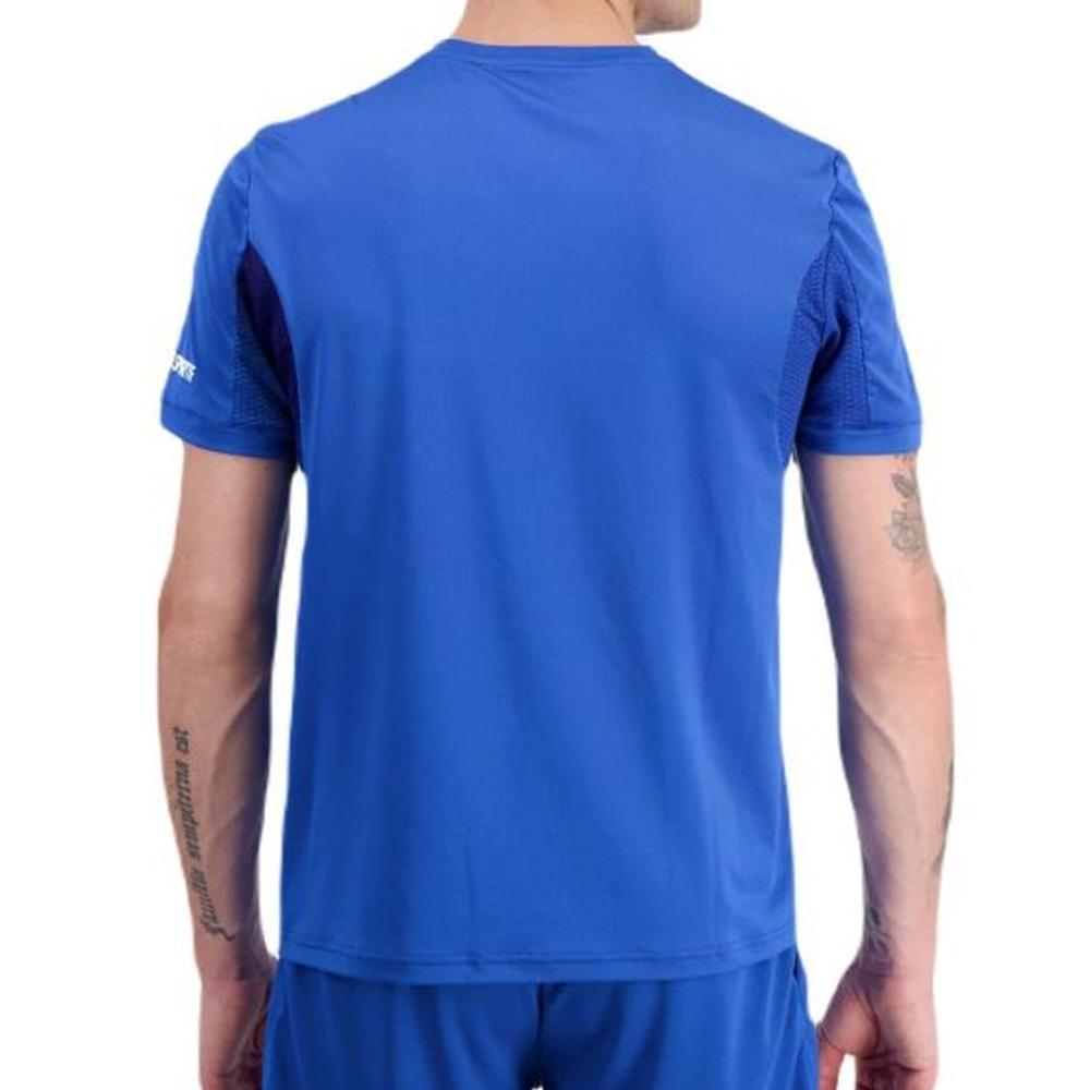 T-Shirt Bleu Homme Le Coq Sportif Tennis Pro vue 2