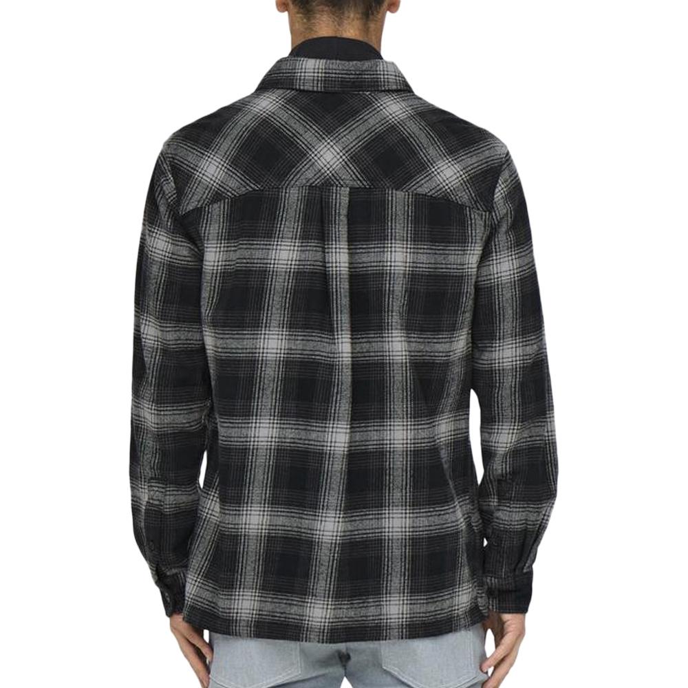 Chemise Noir Homme Only & Sons Onscedric Life vue 2