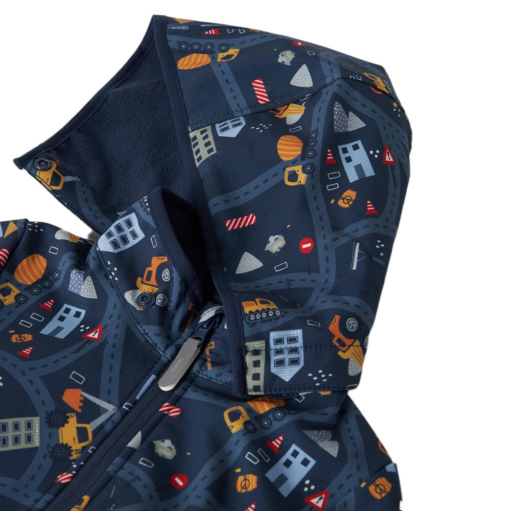 Manteau Marine Imprimé Garçon Name it Voiture vue 3