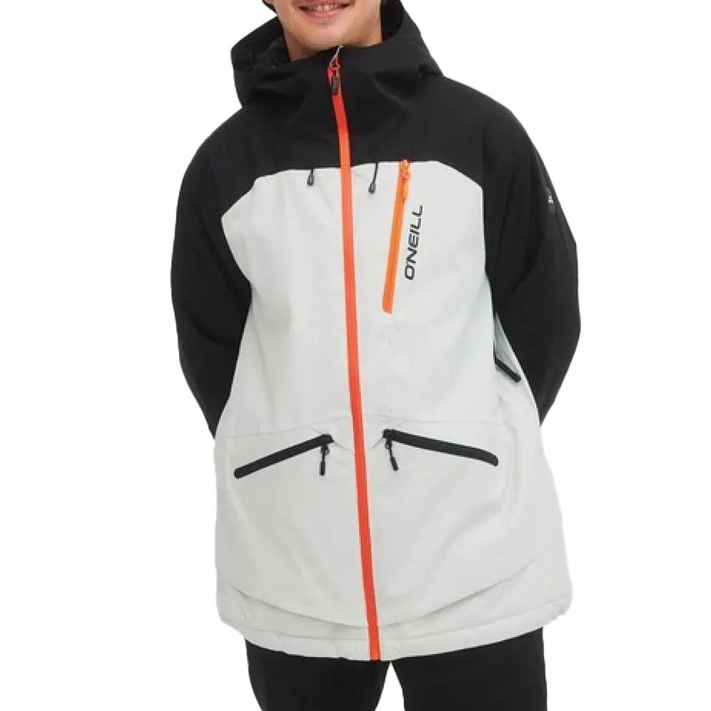 Manteau de ski Écru/Noir Homme O'Neill Total Disorder pas cher