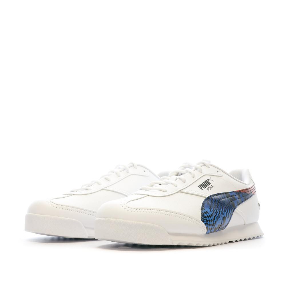 Baskets Blanches Homme Puma Roma vue 6