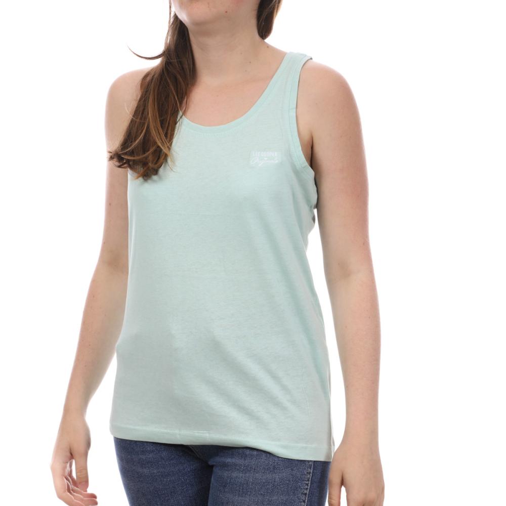 Débardeur Bleu Femme Lee Cooper Olari pas cher