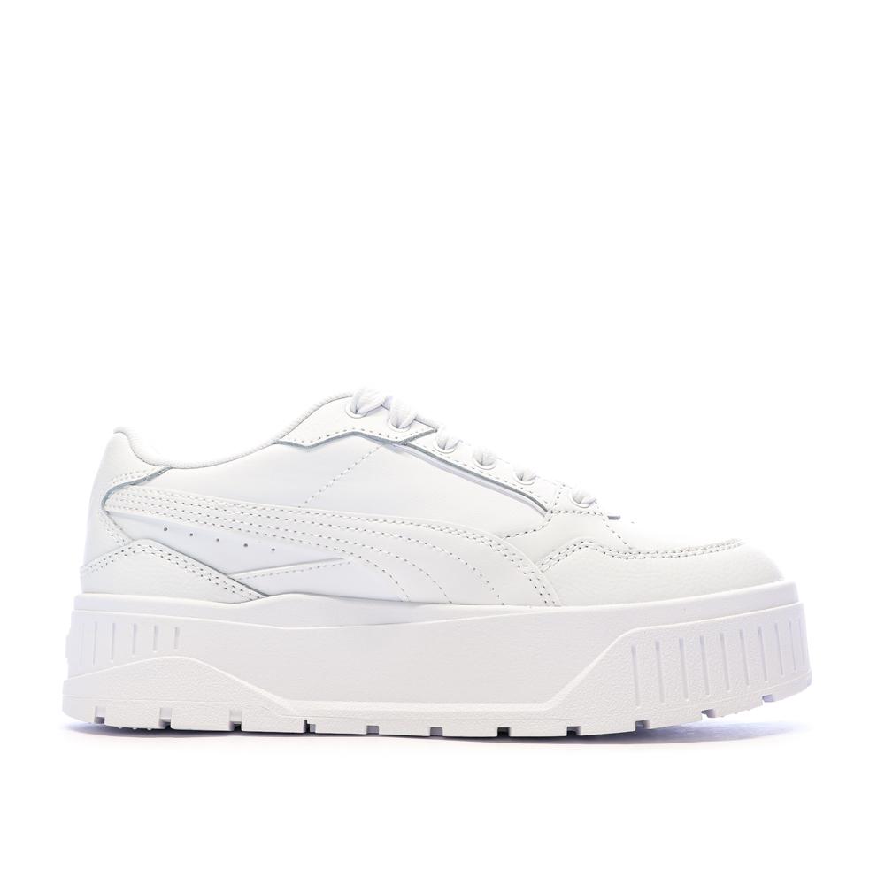 Baskets Blanches Femme Puma Karmen 397461 vue 2