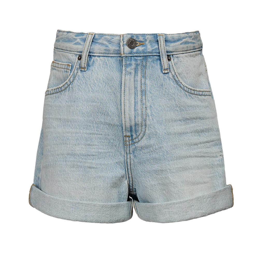 Short En Jean Bleu Fille Teddy Smith Lucy pas cher