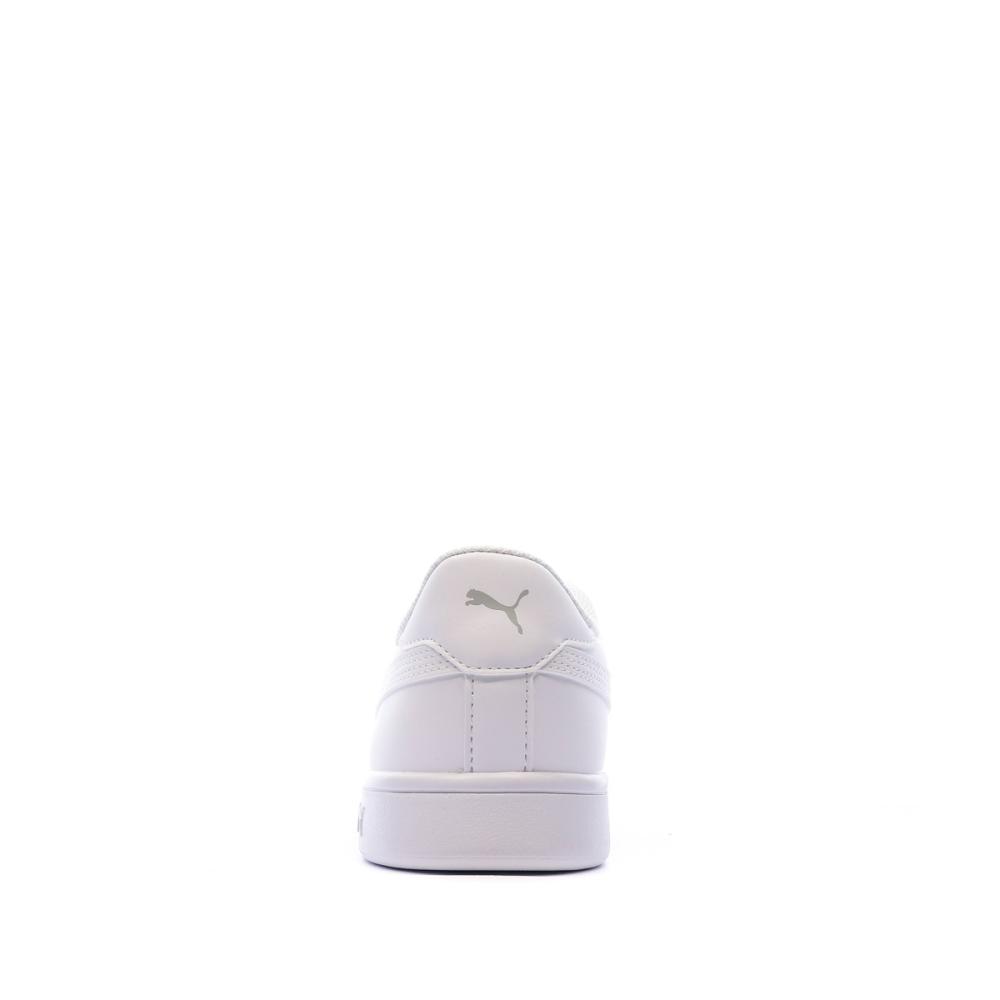 Baskets Blanches Homme Puma Smash v2 L vue 3