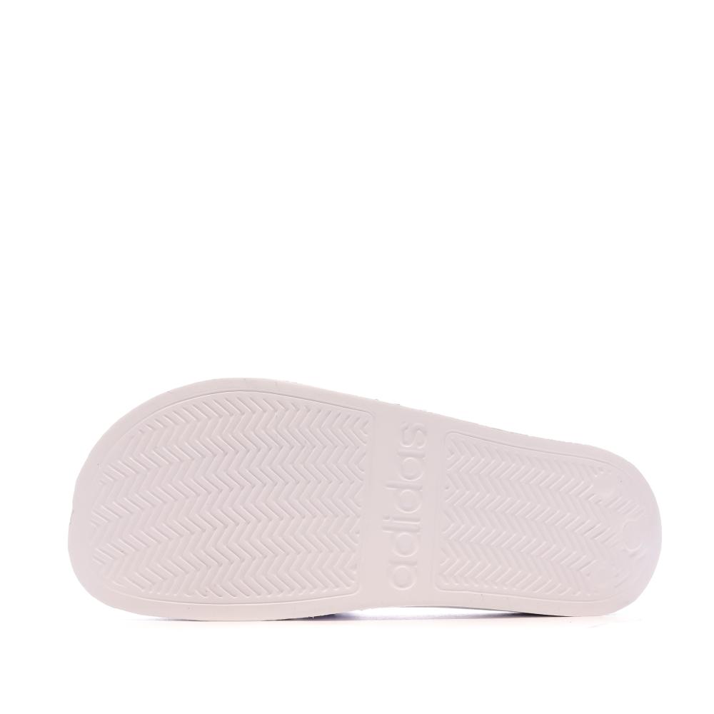 Claquettes Blanches Homme Adidas Adilette Shower vue 2