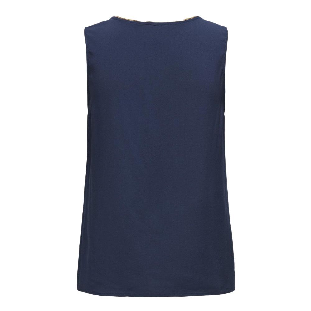 T-Shirt Marine/Doré Imprimé Femme Only Onlselina vue 2