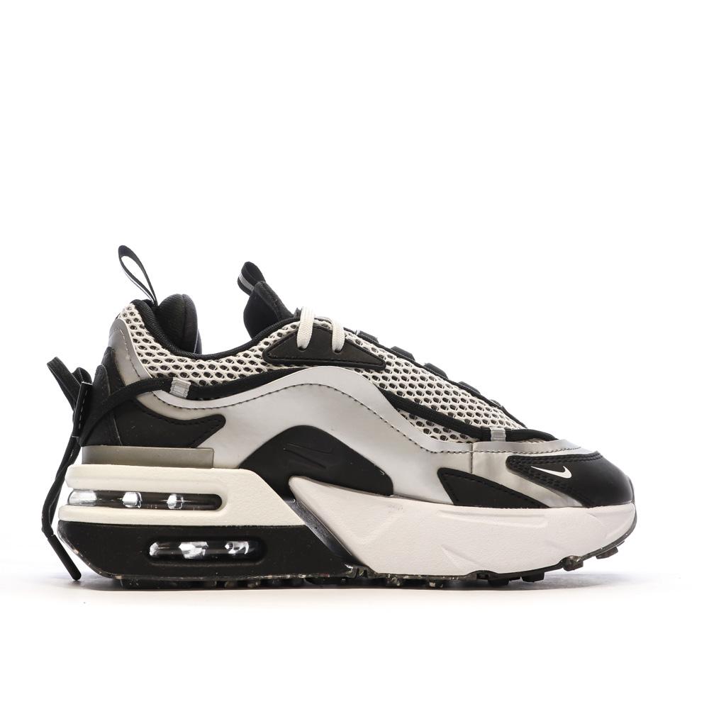 Baskets Gris/Noir Femme Nike Air Max Furyosa vue 2