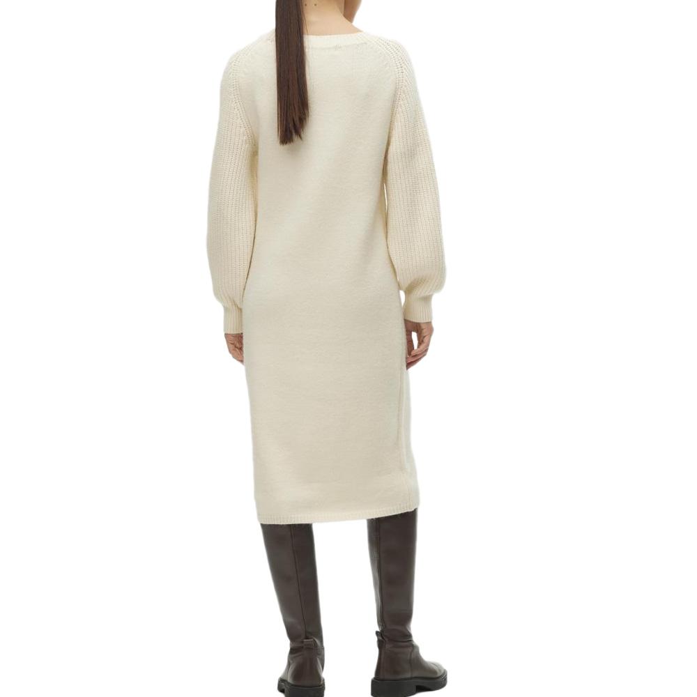 Robe Pull Blanc Femme Vero Moda Enya vue 2