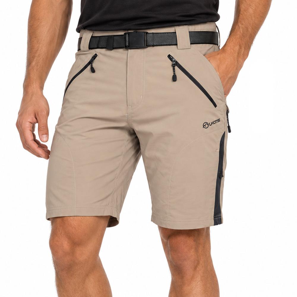Beige Wander-Shorts für Herren Lhotse Chuck günstig