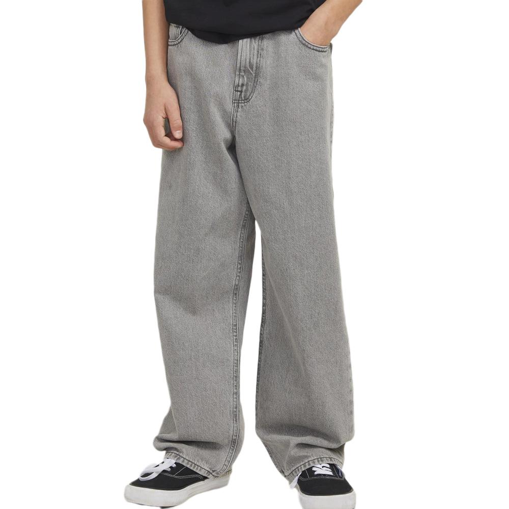 Jean Loose Gris Garçon Jack & Jones Alex pas cher