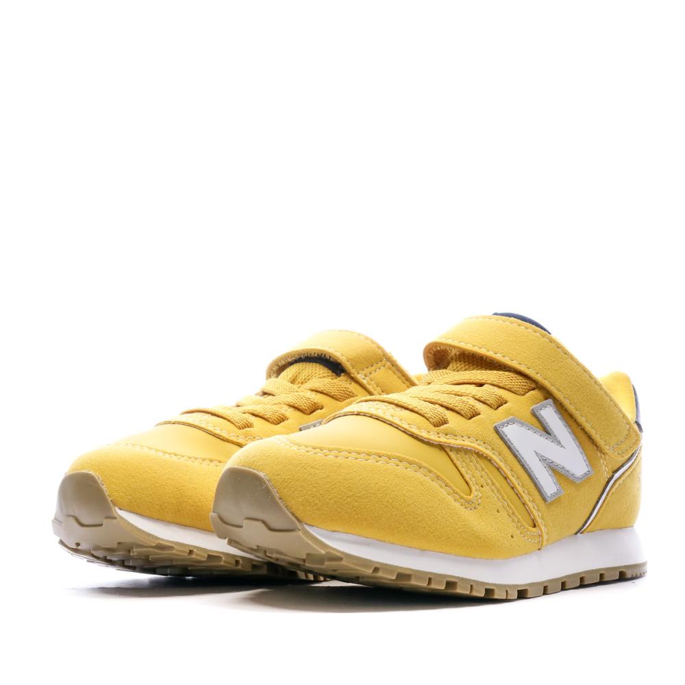 Baskets Jaune Garçon New Balance YV373 vue 6