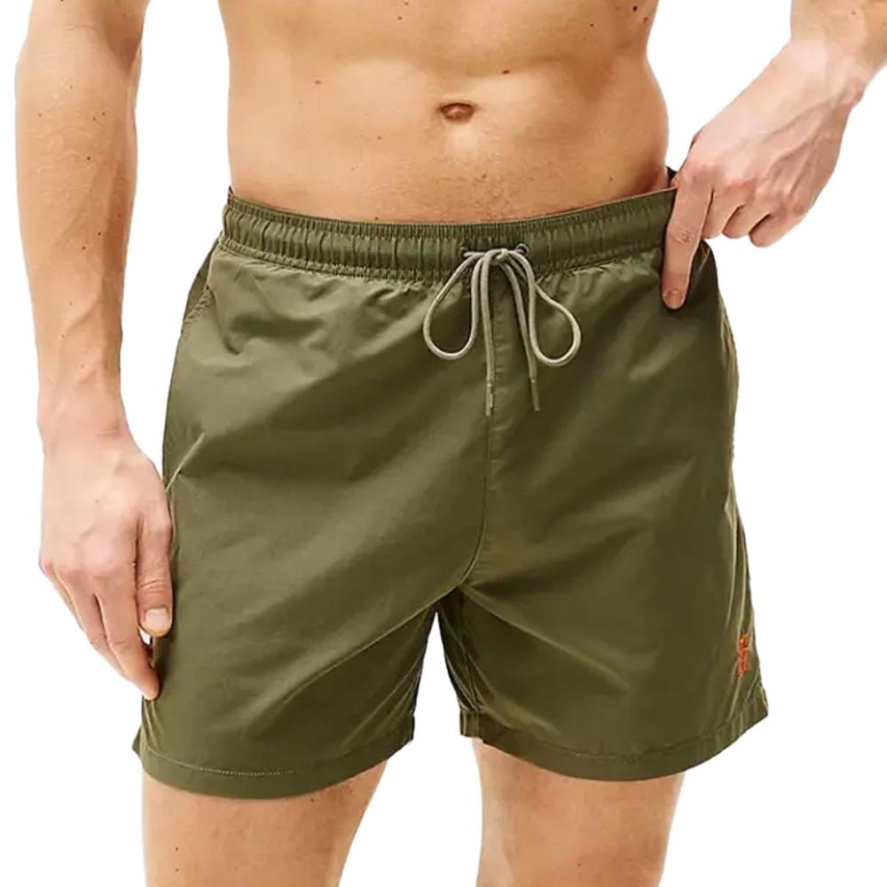 Maillot de bain Vert Homme Tommy Hilfiger Mediums pas cher