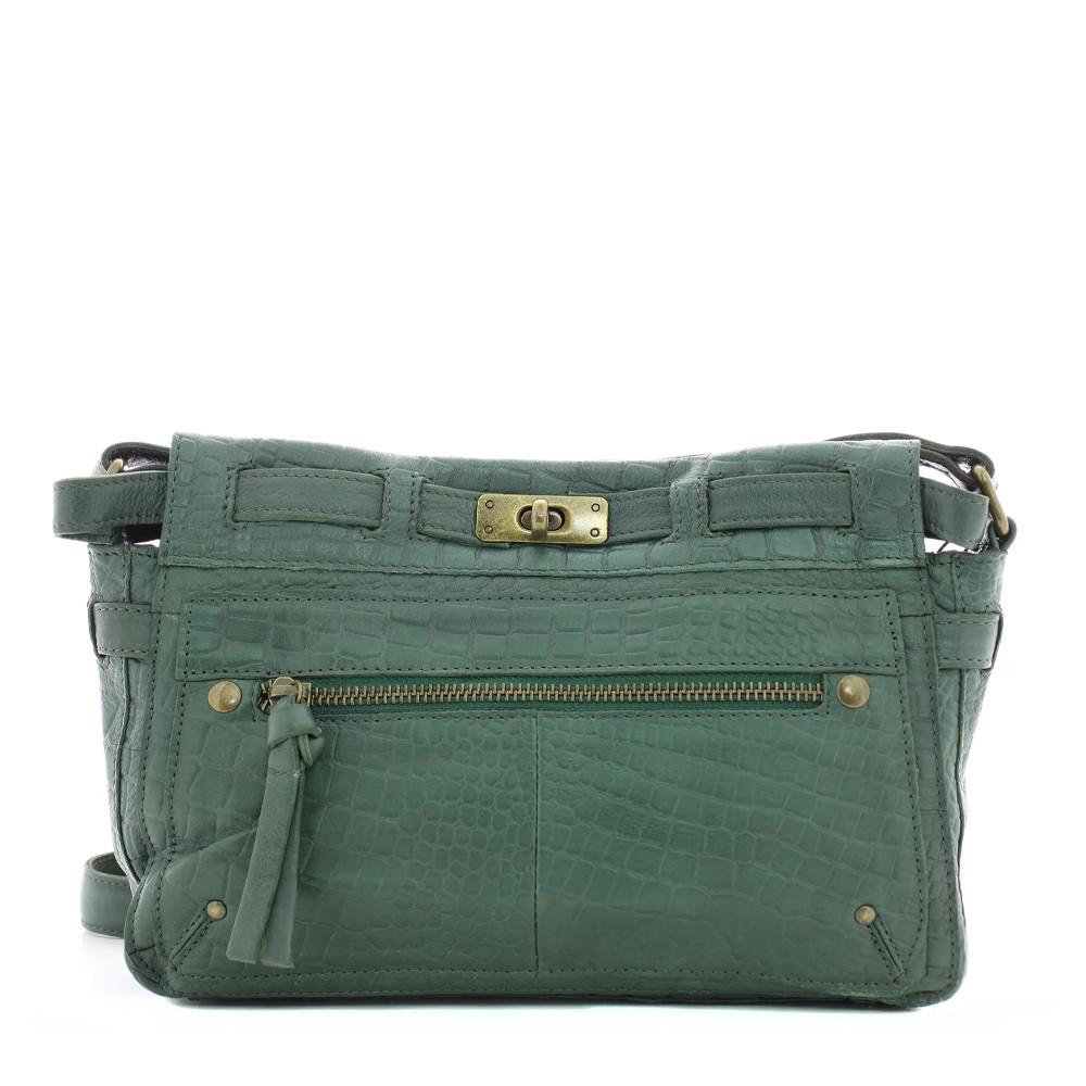 Sac bandoulière Vert Femme Pieces Pcnoelle pas cher