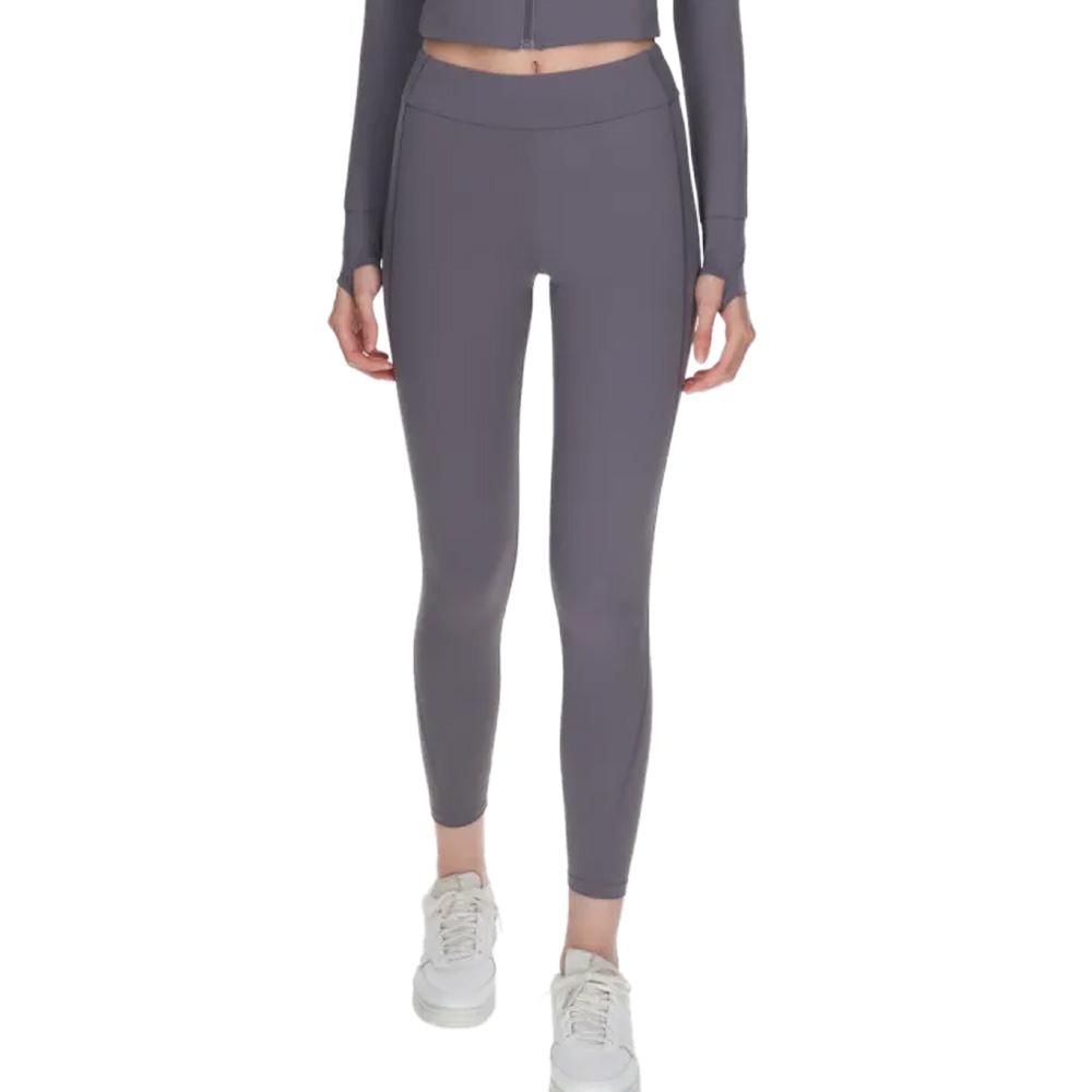 Legging 3/4 Gris Femme Soul Studio Yoga pas cher