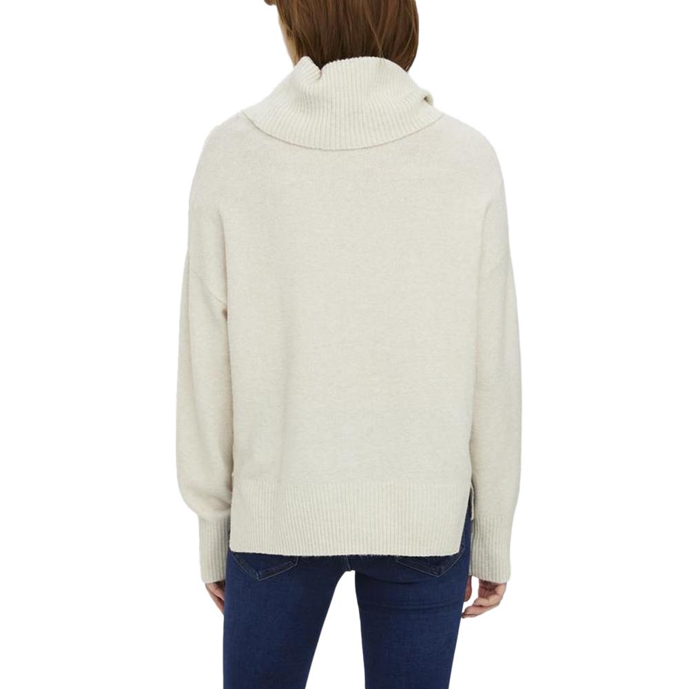 Pull écru Femme Vero Moda Doffy Birch vue 2