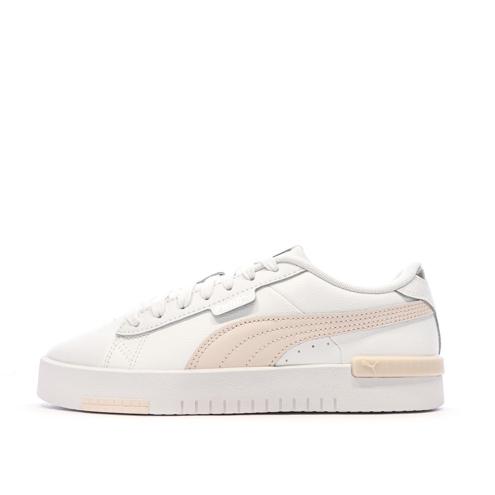 Baskets Blanches/Roses Femme Puma Jada Renew pas cher