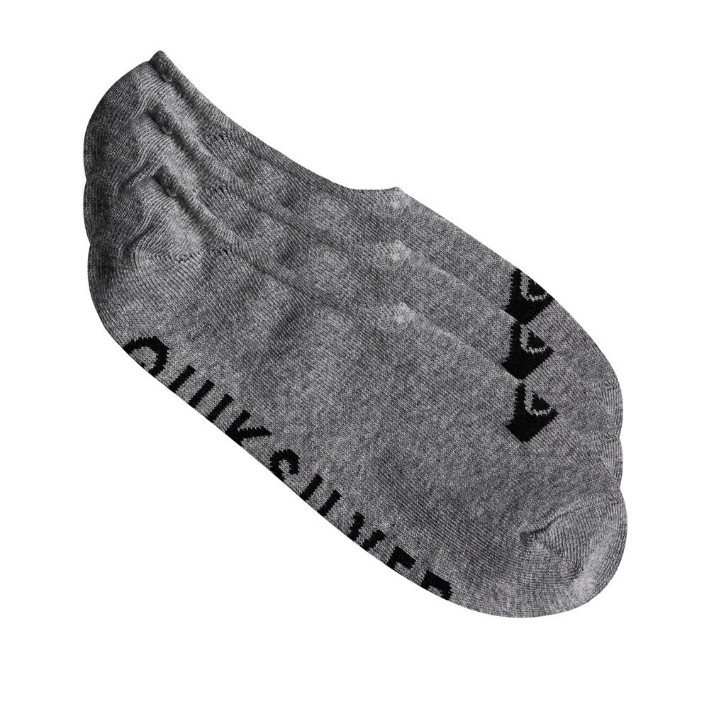x3 pairs of grey men’s Quiksilver 3linerpack socks affordable