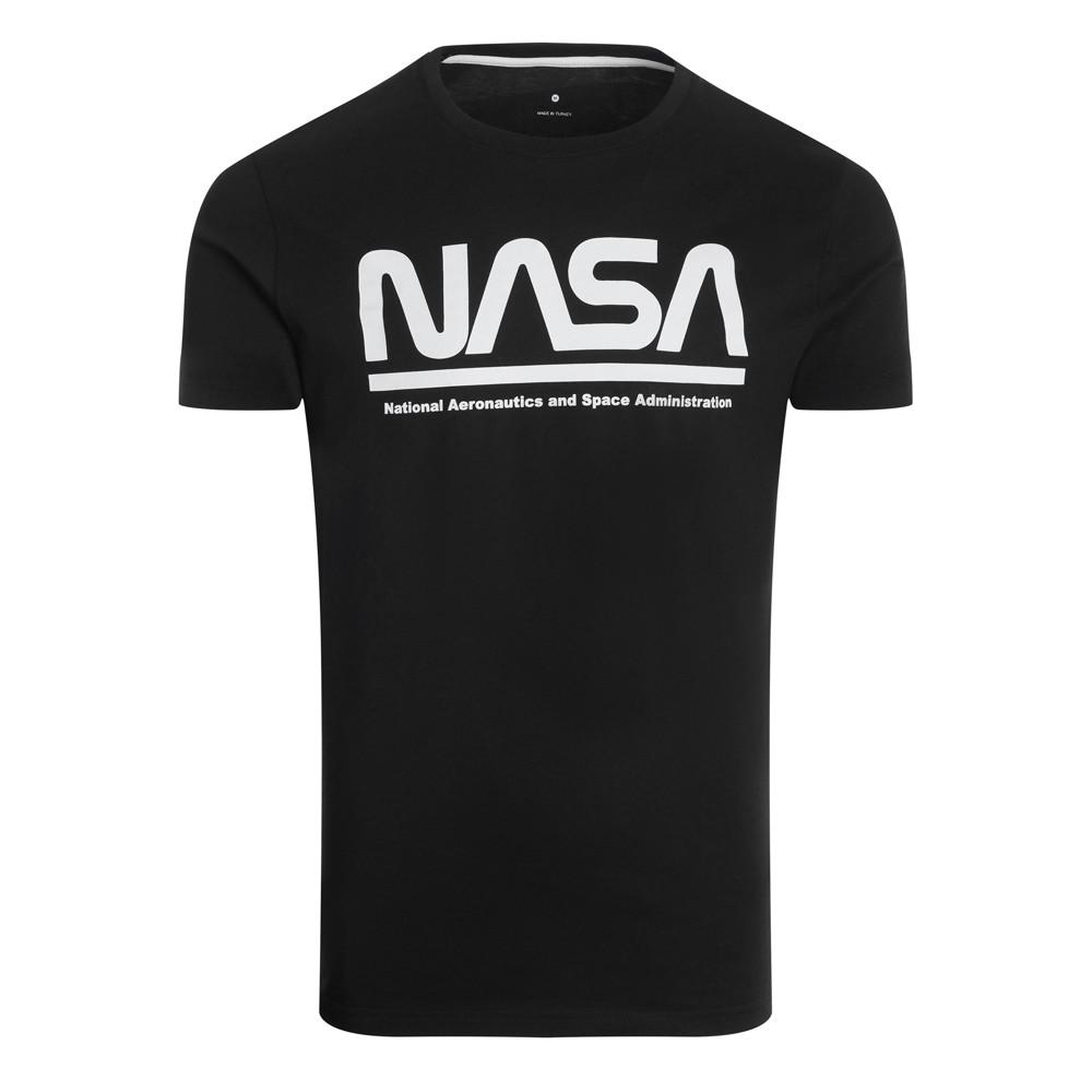 T-Shirt Noir Homme Nasa 01T pas cher