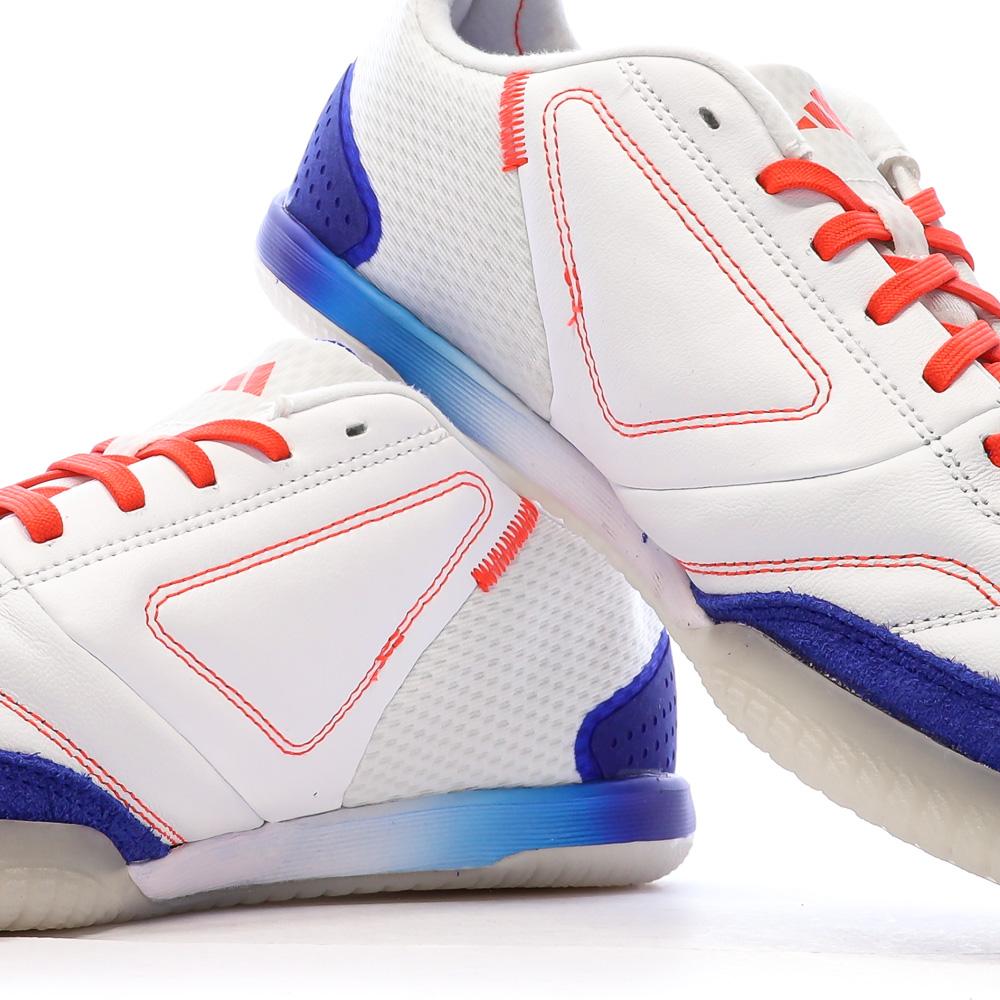 Adidas Sala Herren Futsalschuhe Weiß/Blau Ansicht 7