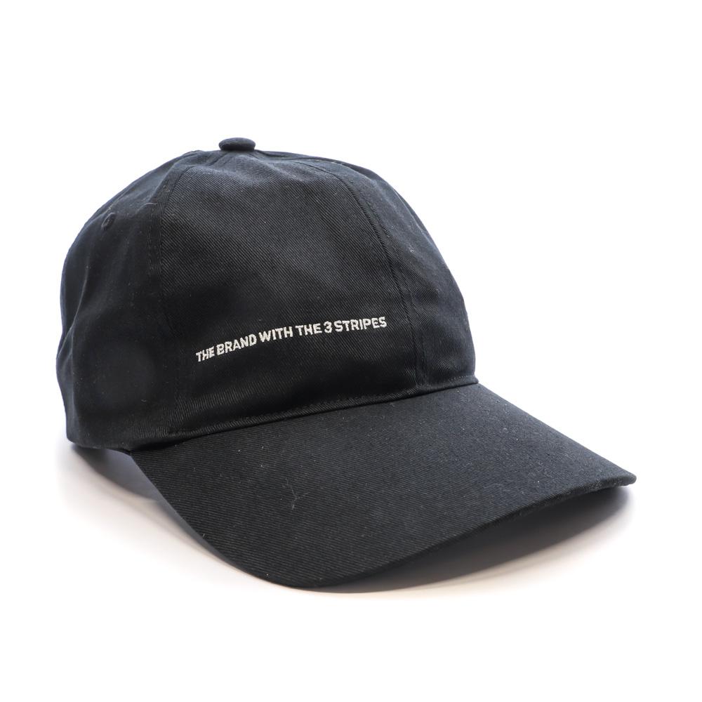 Casquette Noire Homme Adidas Wording vue 2