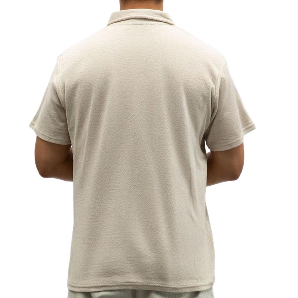 Polo Beige Homme Paname Brothers Eponge vue 2
