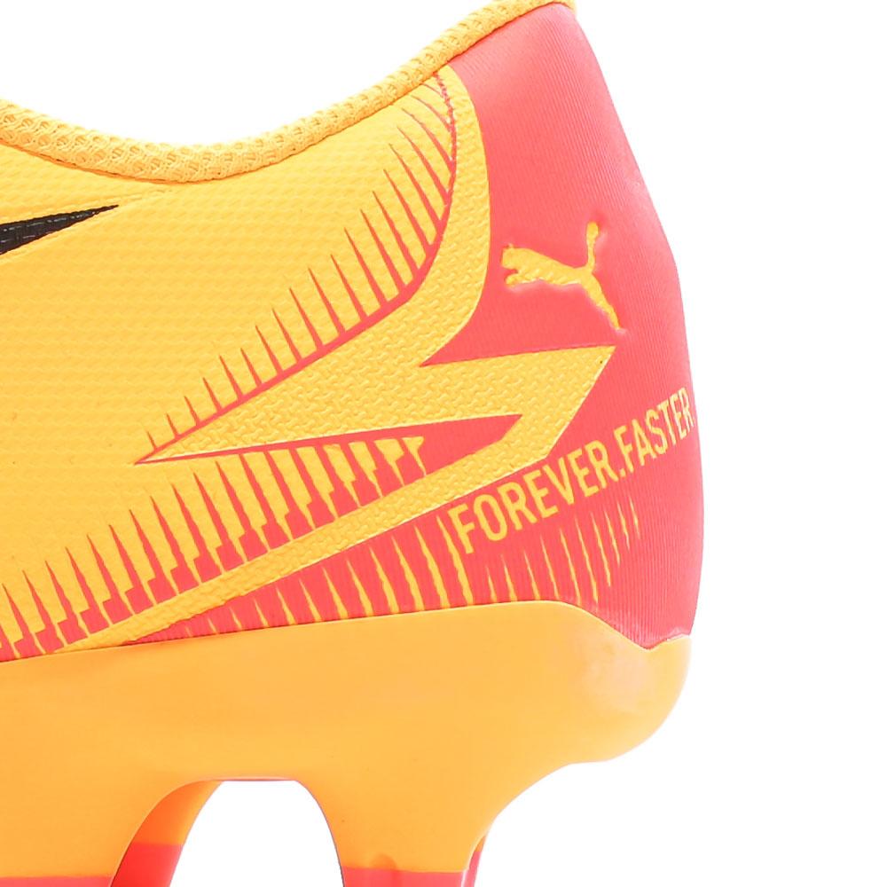 Chaussures de Football Orange Homme Puma Ultra Play vue 7