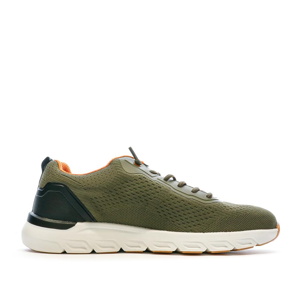Baskets Kaki Homme Relife Laniston vue 2