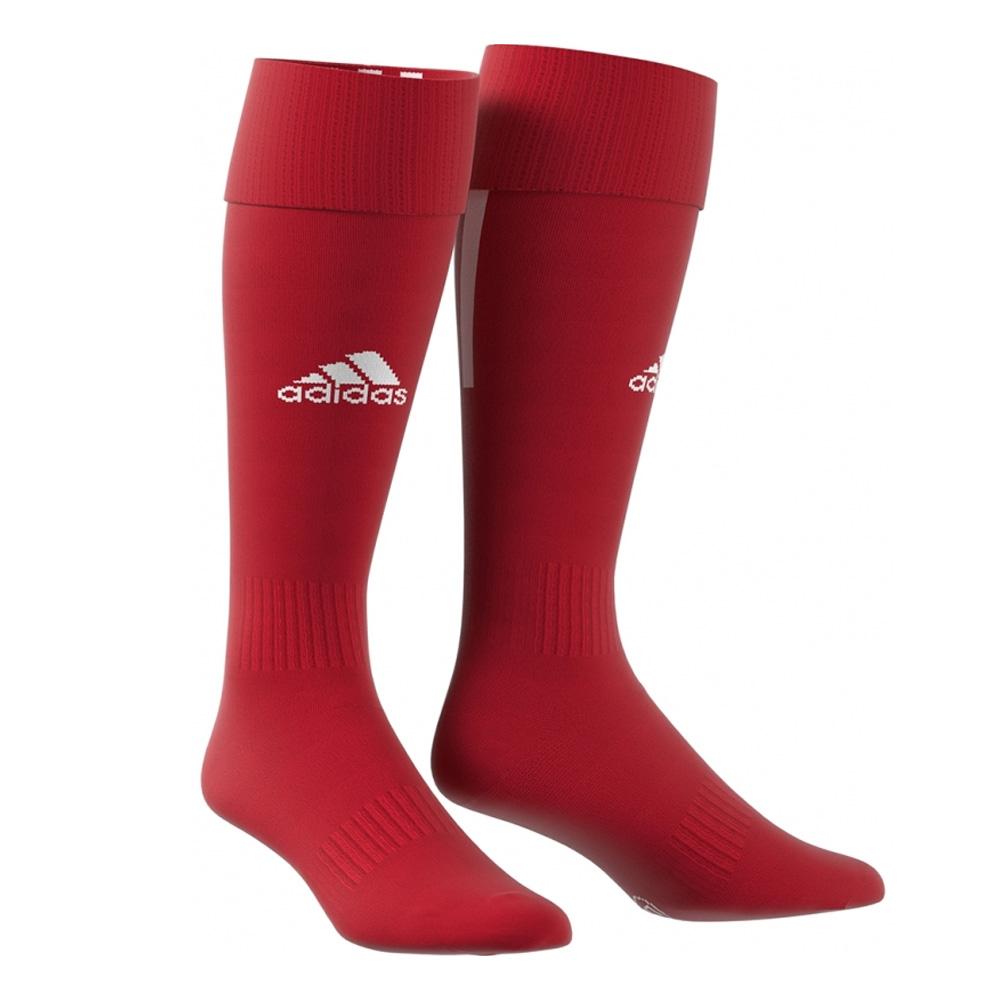 Pairs of Adidas Santos Men's Red Socks Photo of the Espace des Marques %store% store - view of %key%