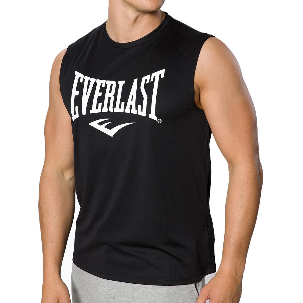 Débardeurs Noir Homme Everlast Sylvain pas cher