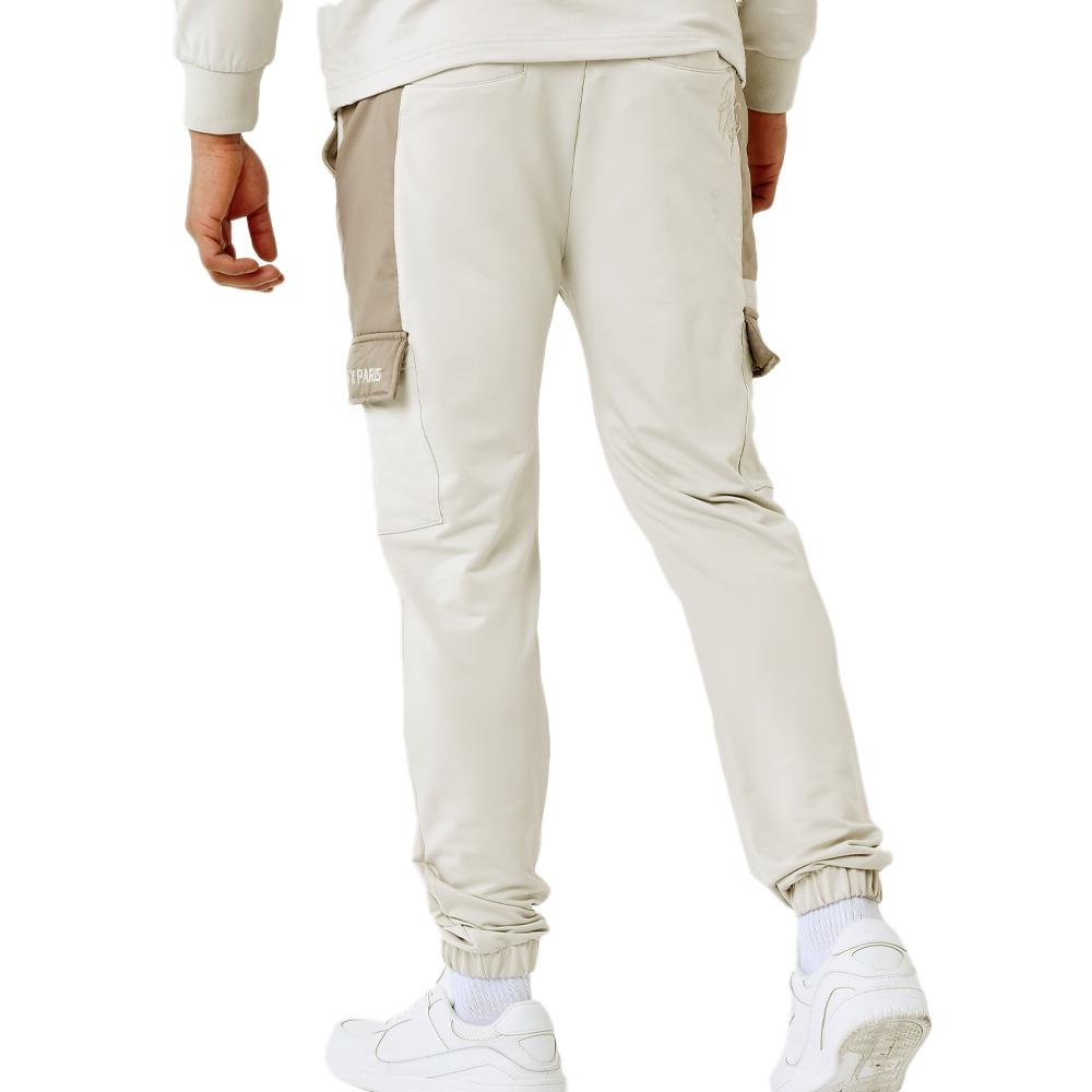 Jogging Beige/Marron Homme Project X Paris Bicolore vue 2