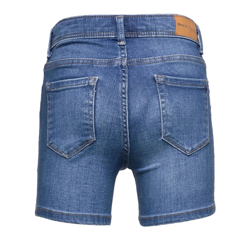 Short en Jean Bleu Fille Kids ONLY Gabby vue 2