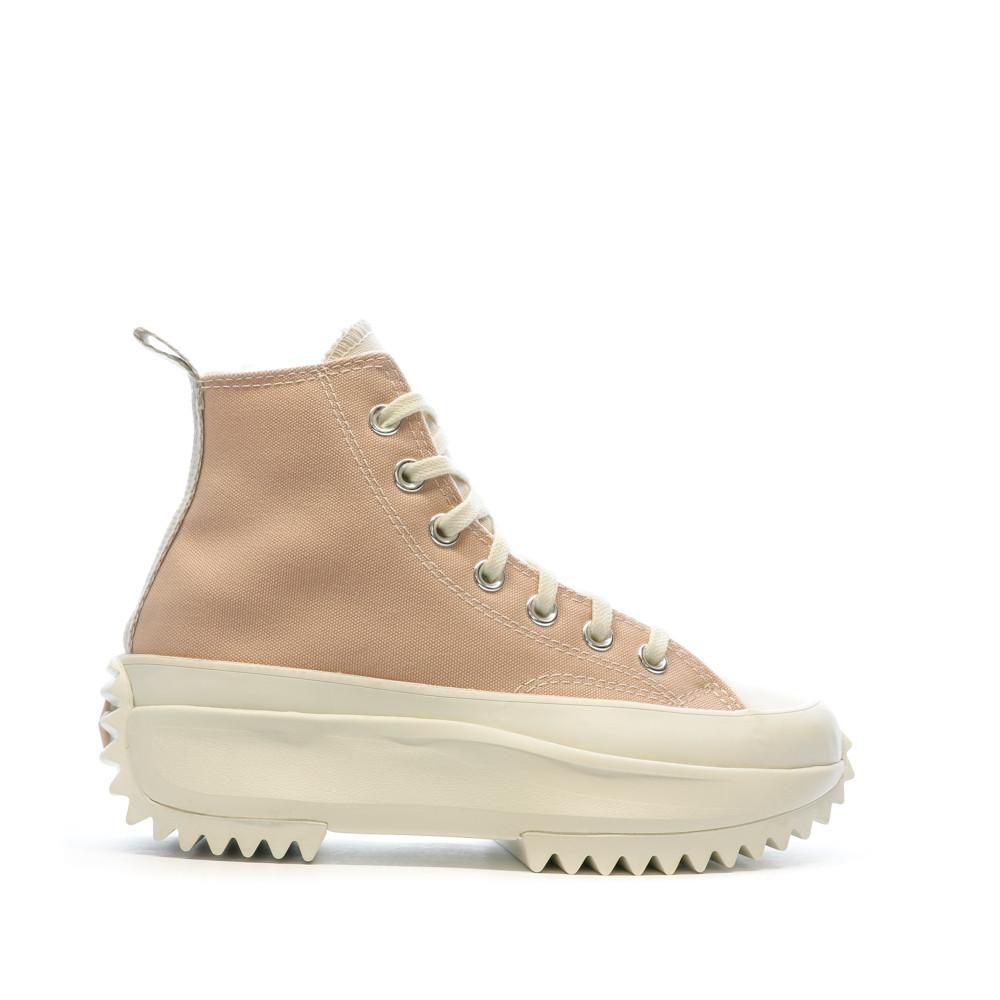 Baskets Rose/Violet Femme Converse Run Star Hike vue 2