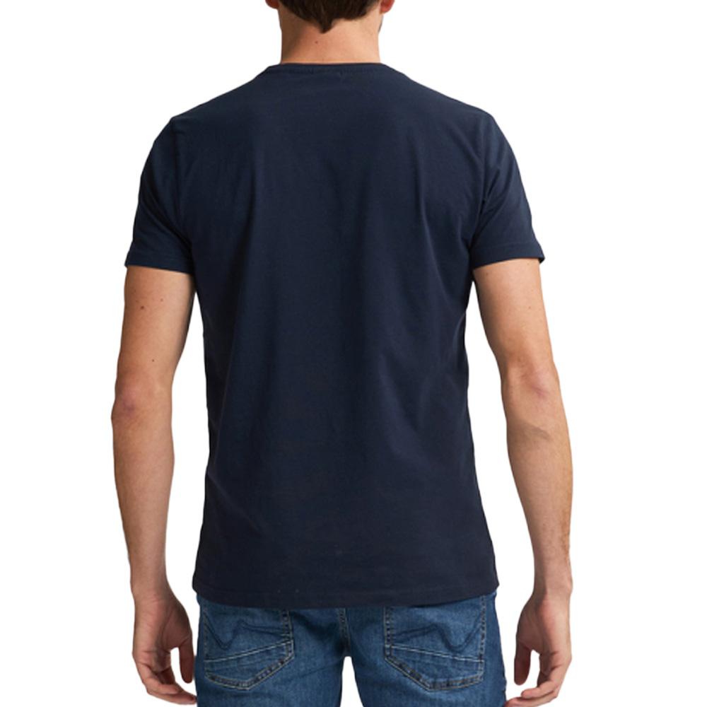 T-shirt Marine Homme Petrol Industries TSR002-517 vue 2