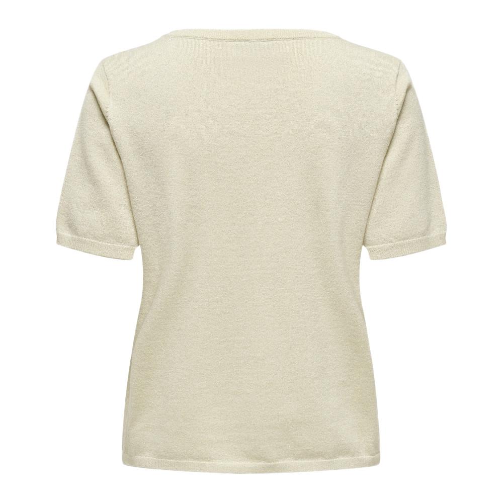 T-shirt Écru Femme JDY Beauty vue 2