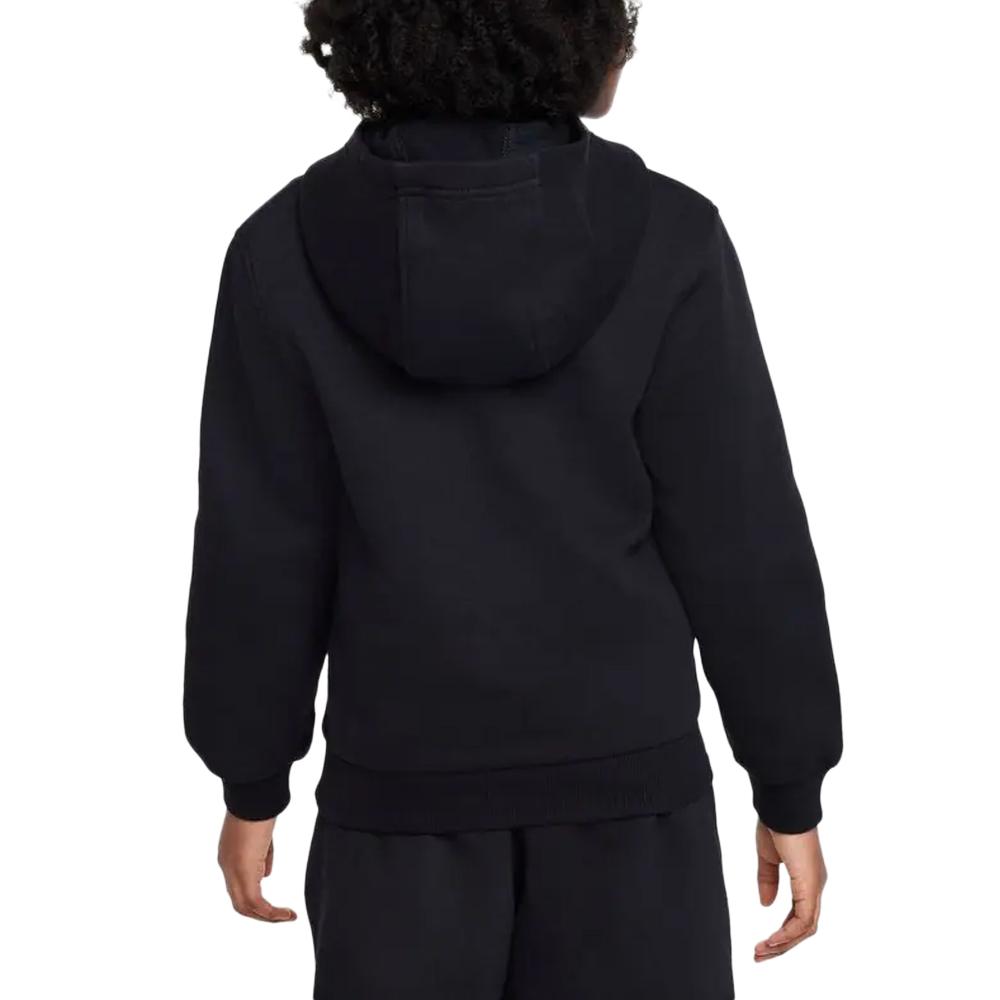 Sweat à Capuche Noir Mixte Nike Club vue 2