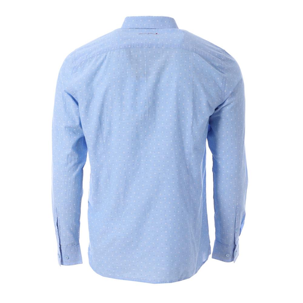 Chemise Manches Longues Bleu Homme Teddy Smith Carton vue 2