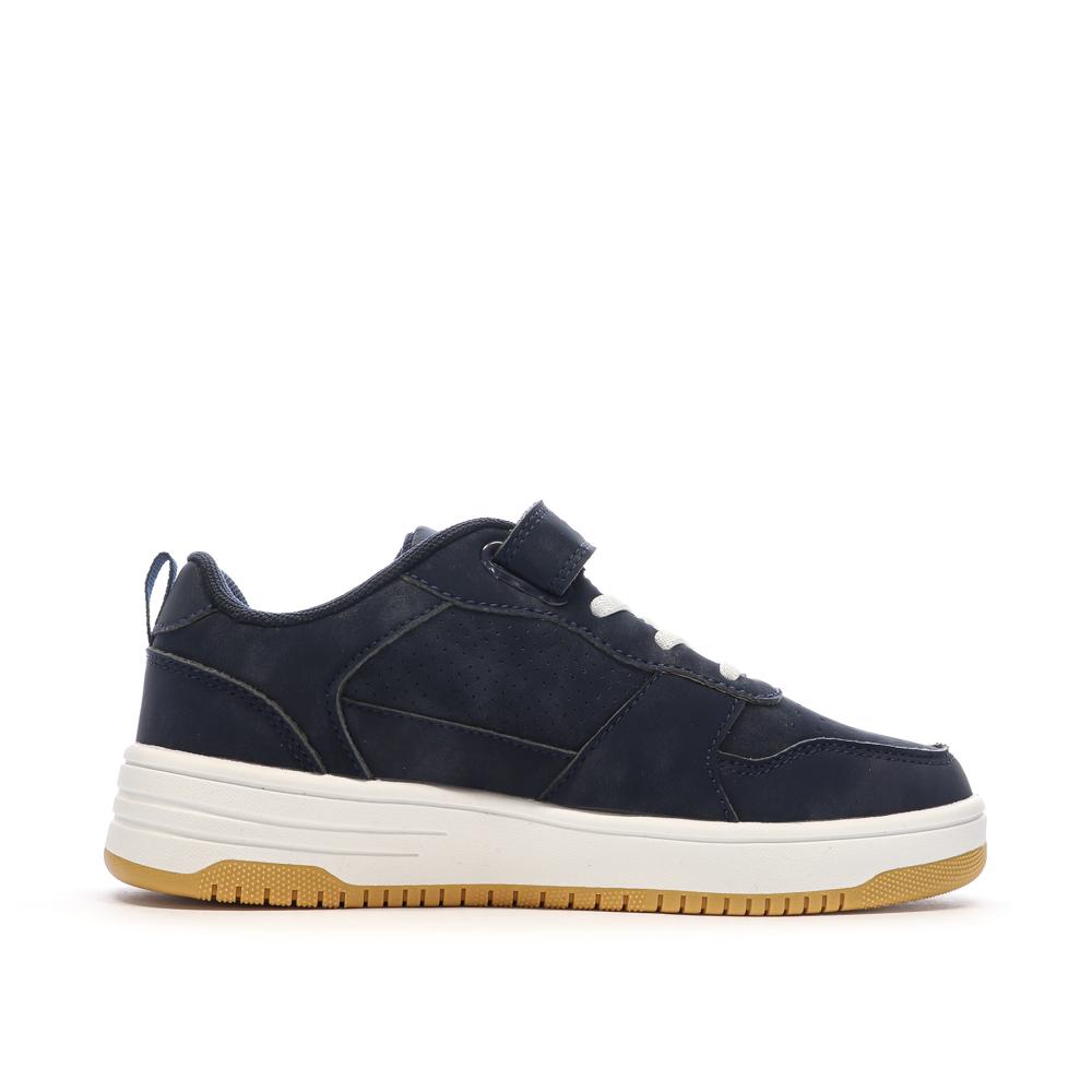Baskets Marines/Blanches Garçon Kappa Falcon vue 2