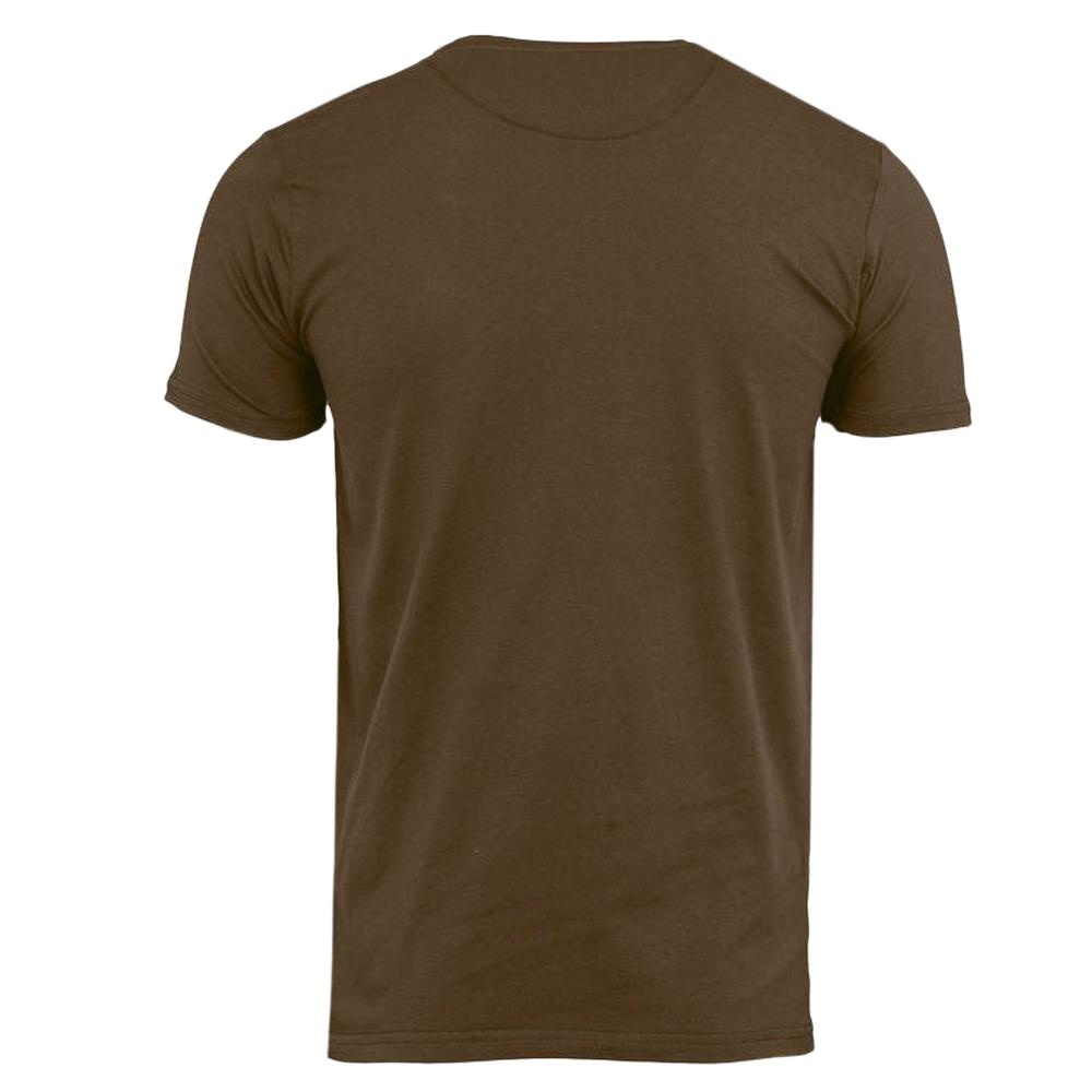 T-shirt Kaki Homme Best Mountain Photoprint vue 2
