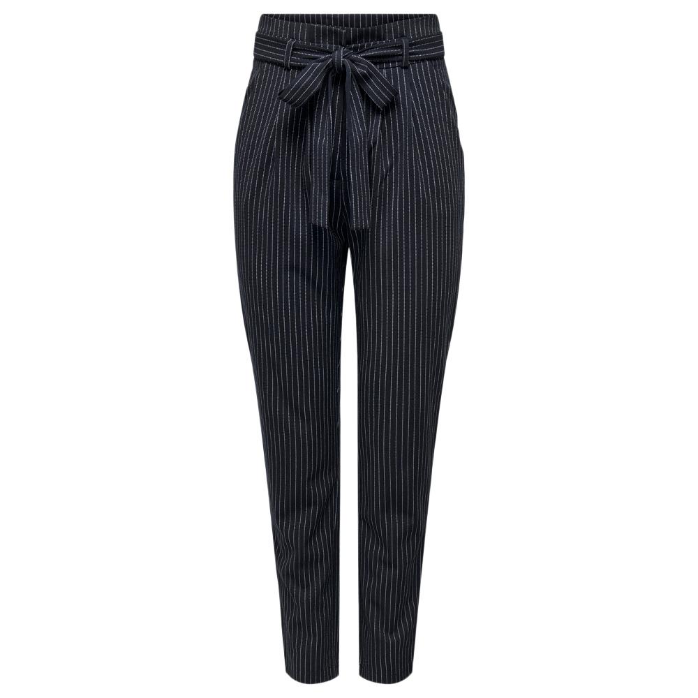 Pantalon Fluide Marine à rayures Femme JDY Tanja vue 3