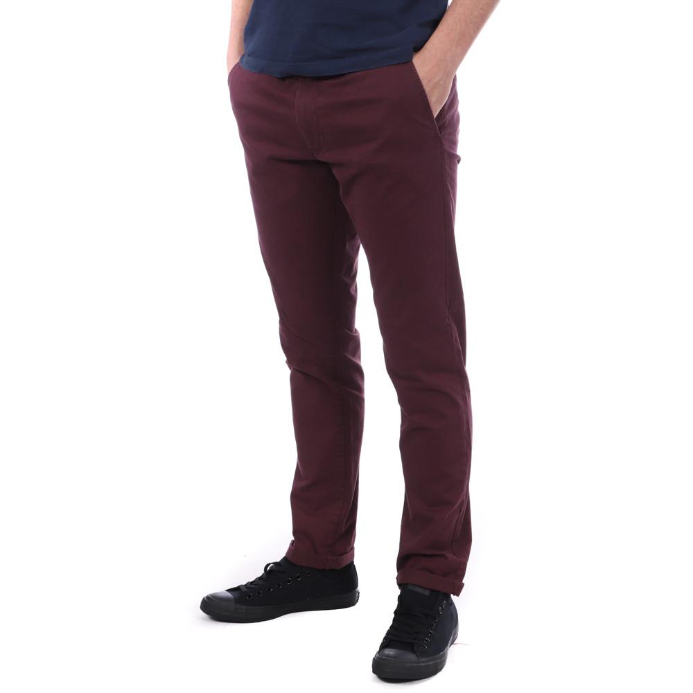 Pantalon chino Bordeaux Homme Teddy Smith Pallas pas cher