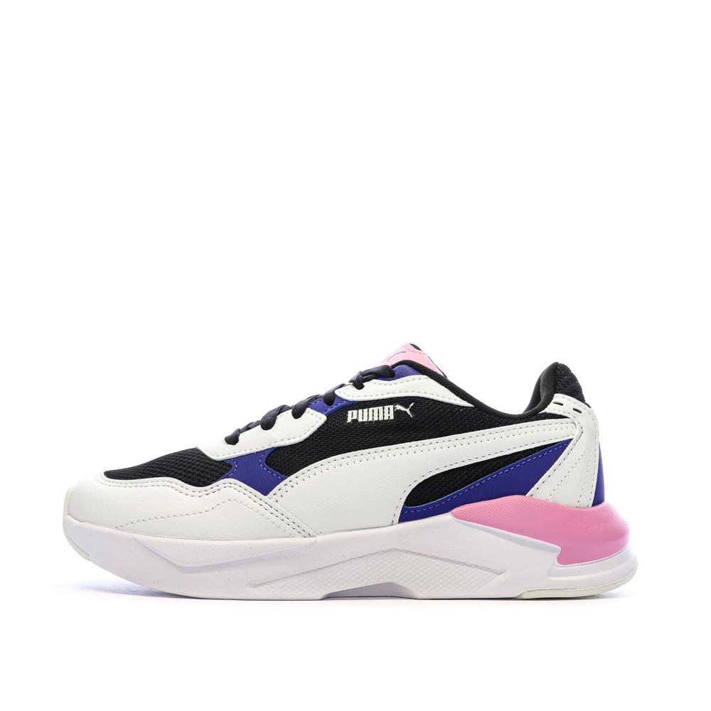 Baskets Blanches/Noires/Roses Femme Puma Xray Speed Lite pas cher
