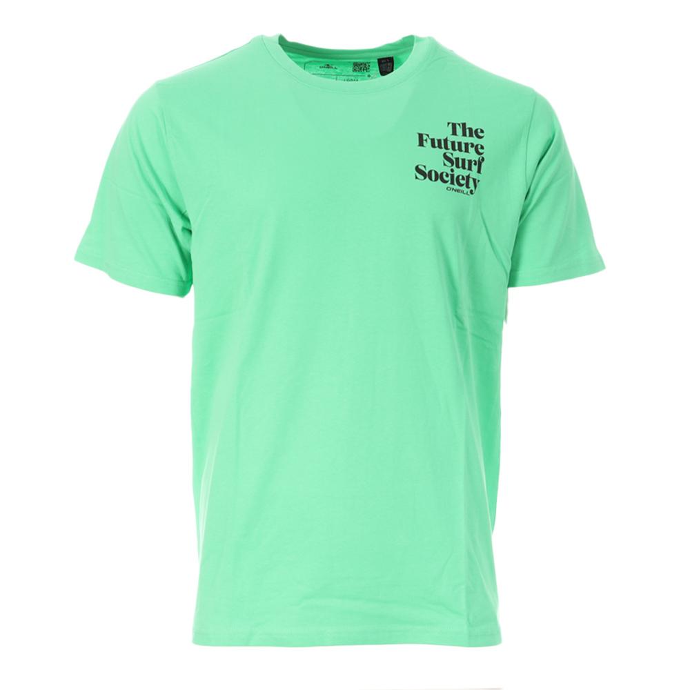 T-Shirt Vert Homme O'Neill Future Surf Society pas cher