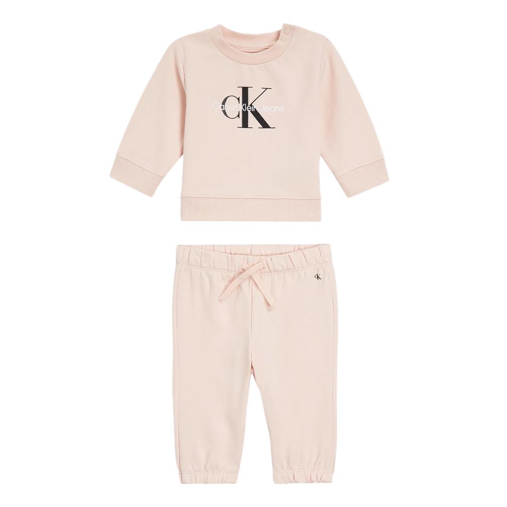 Survêtement Rose Garçon Calvin Klein Jeans Monogram pas cher